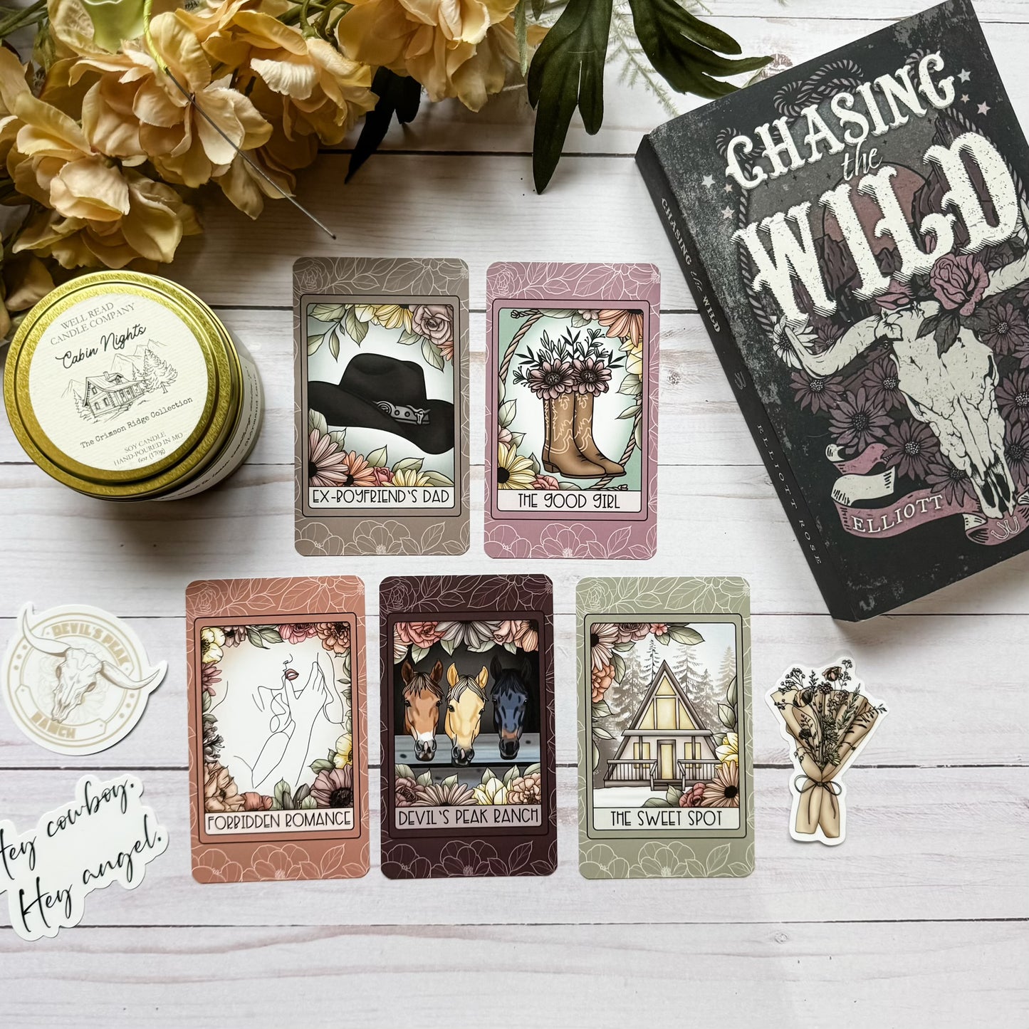 Chasing The Wild by Elliott Rose Tarot Set