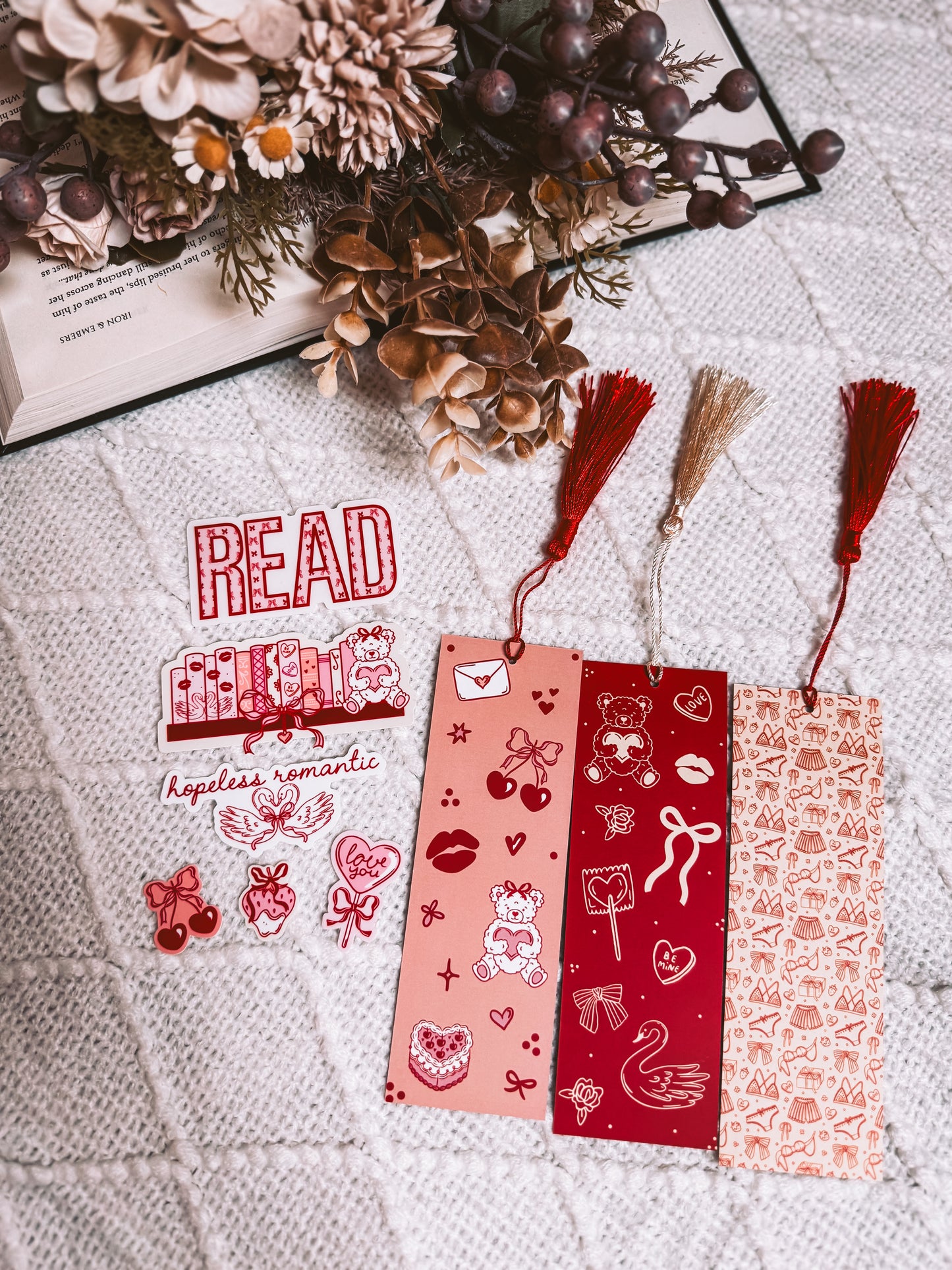 Valentines Day 2026 Sticker & Bookmark sets