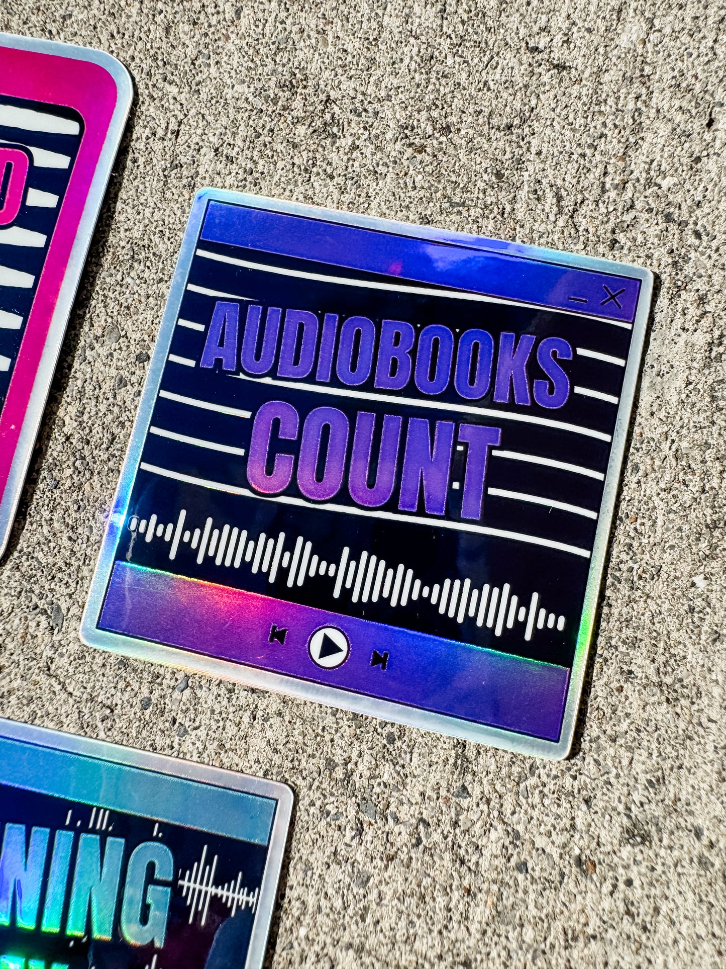 Audiobook 4.0 Sticker Pack