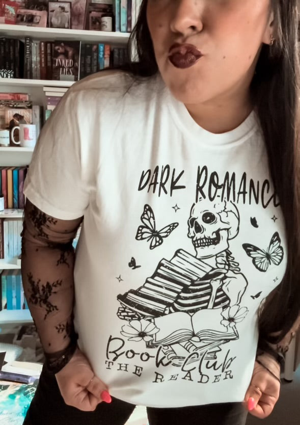 Dark Romance Book Club | The Reader heavyweight t-shirt