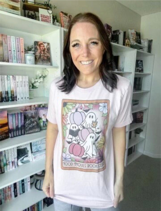 Good Ghouls Book Club Tarot t-shirt