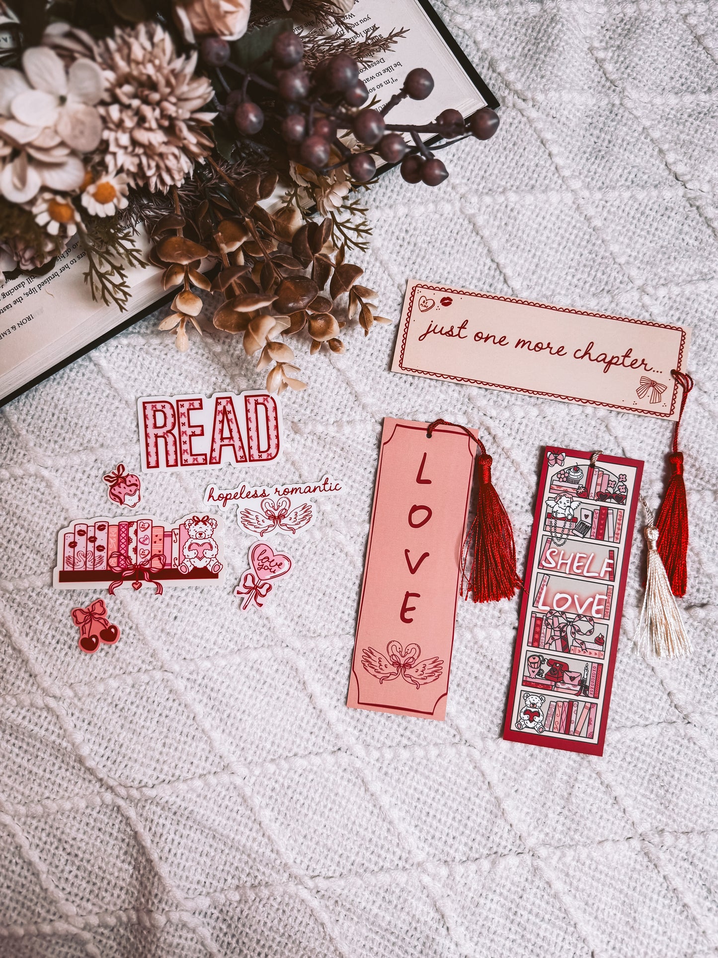 Valentines Day 2026 Sticker & Bookmark sets