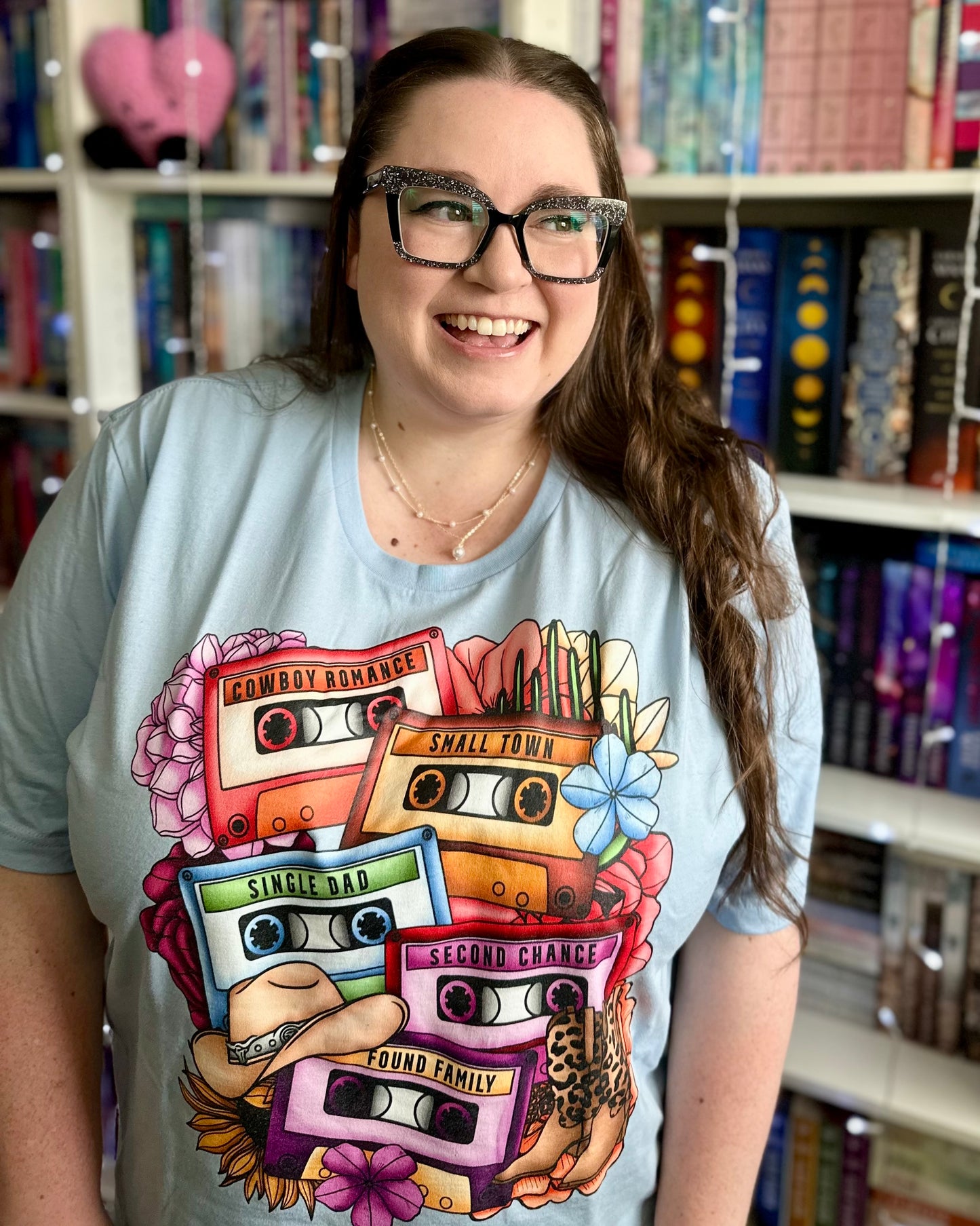 Romance Tropes Mixtapes t-shirt
