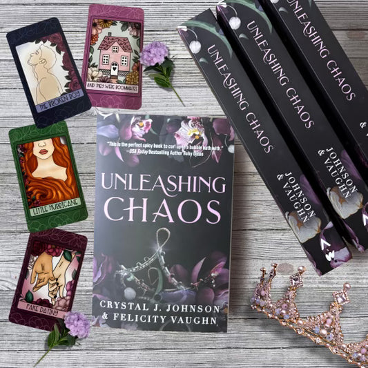Unleashing Chaos by Crystal J. Johnson & Felicity Vaughn Tarot Set