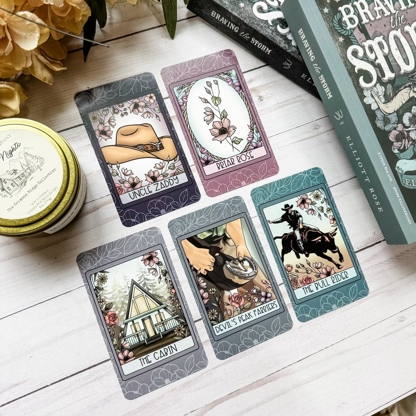 Braving The Storm by Elliott Rose Tarot Set