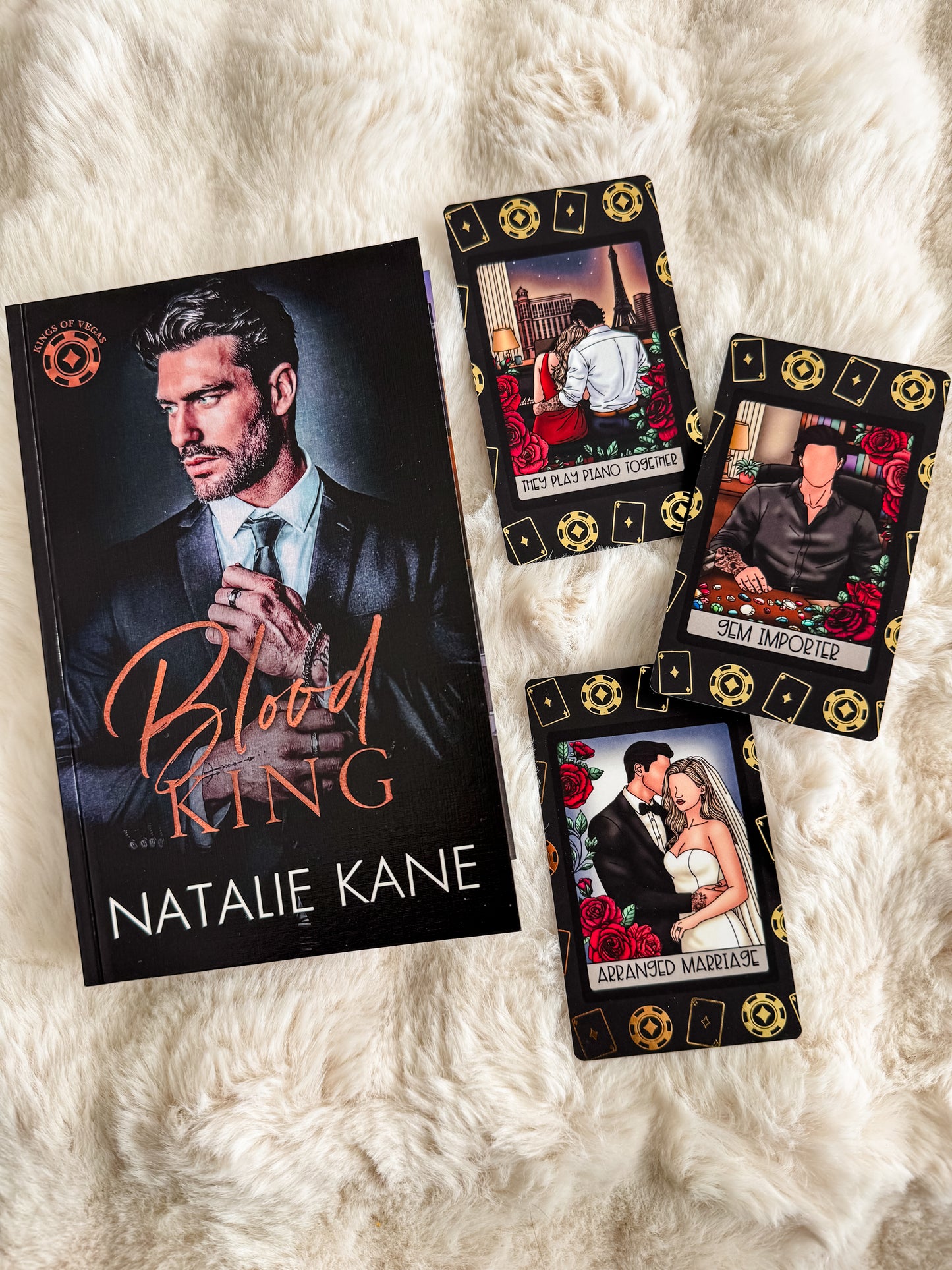 Blood King by Natalie Kane FOILED Tarot Set (LIMITED EDITION / ONE RUN ONLY)