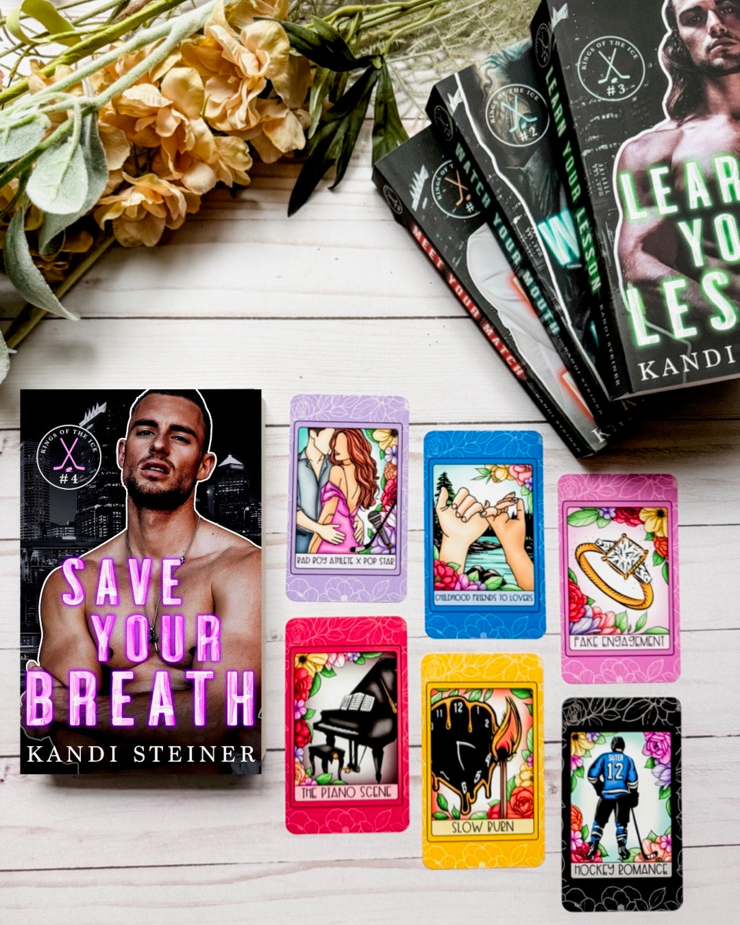 Save Your Breath by Kandi Steiner Tarot Card Set Lyla