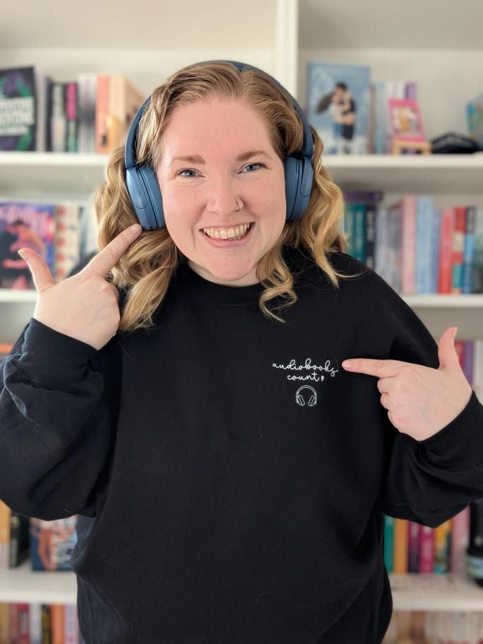 Audiobooks Count Sweatshirt