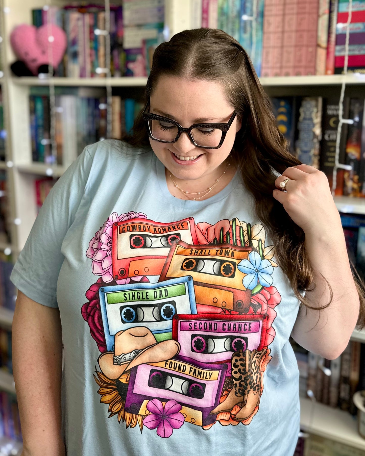 Romance Tropes Mixtapes t-shirt