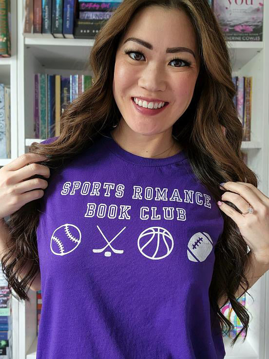Sports Romance Book Club t-shirt