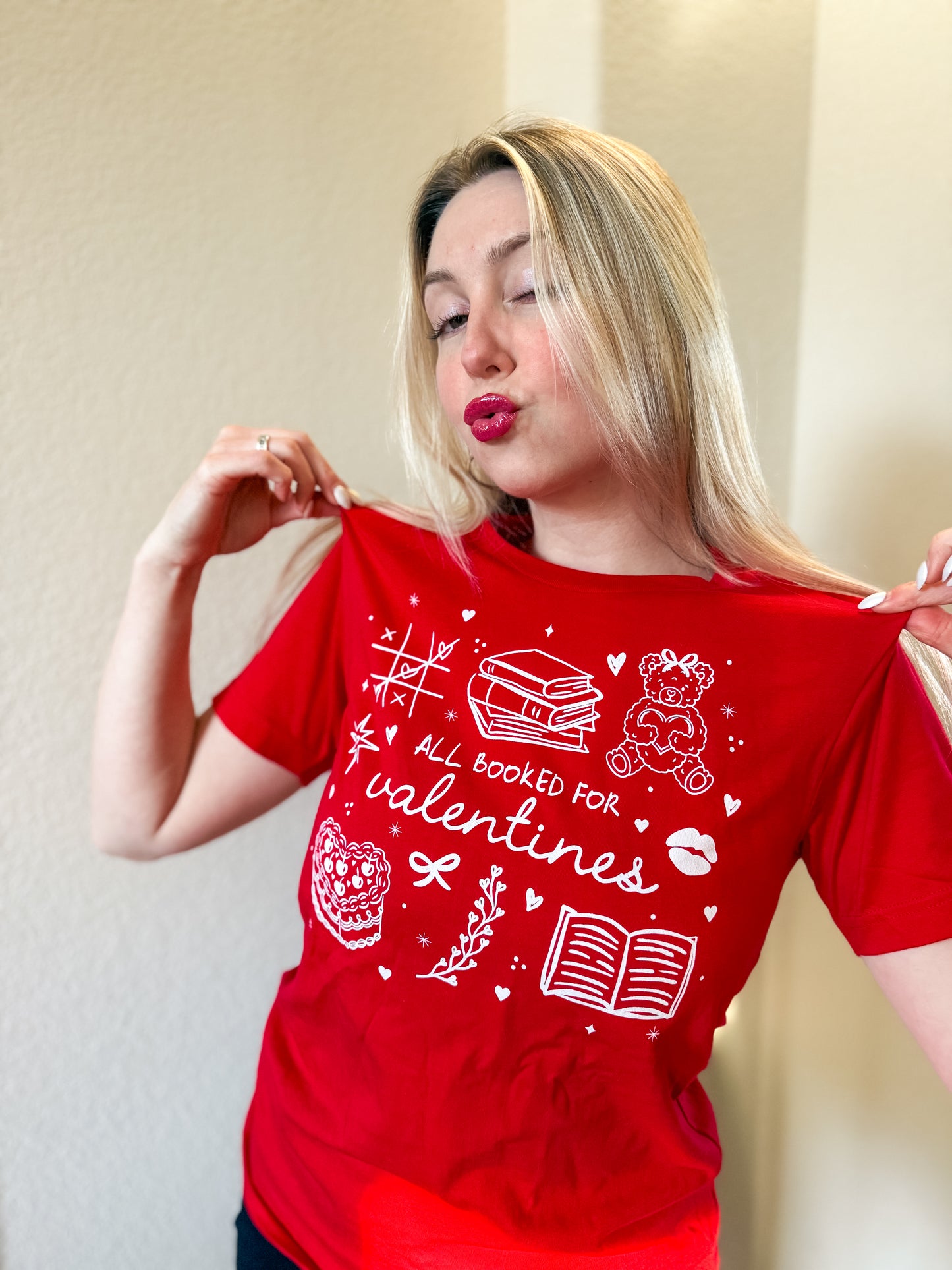 All Booked for Valentines t-shirt