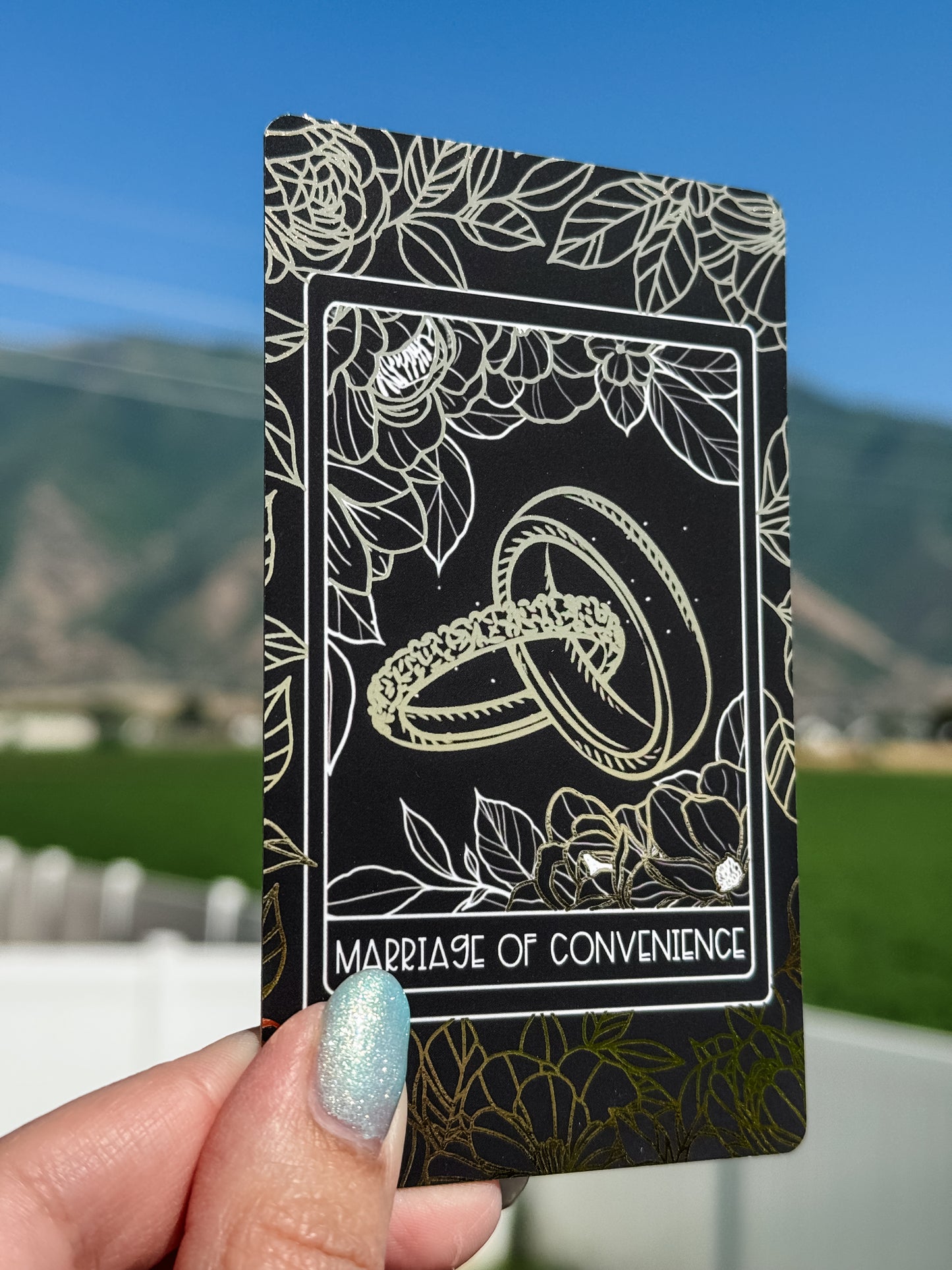 Marriage of Convenience Luxe Card