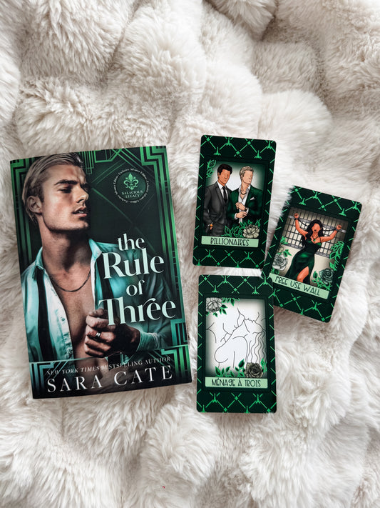 The Rule of Three by Sara Cate Foiled Tarot Card Set (One Run Only / Final Sale)
