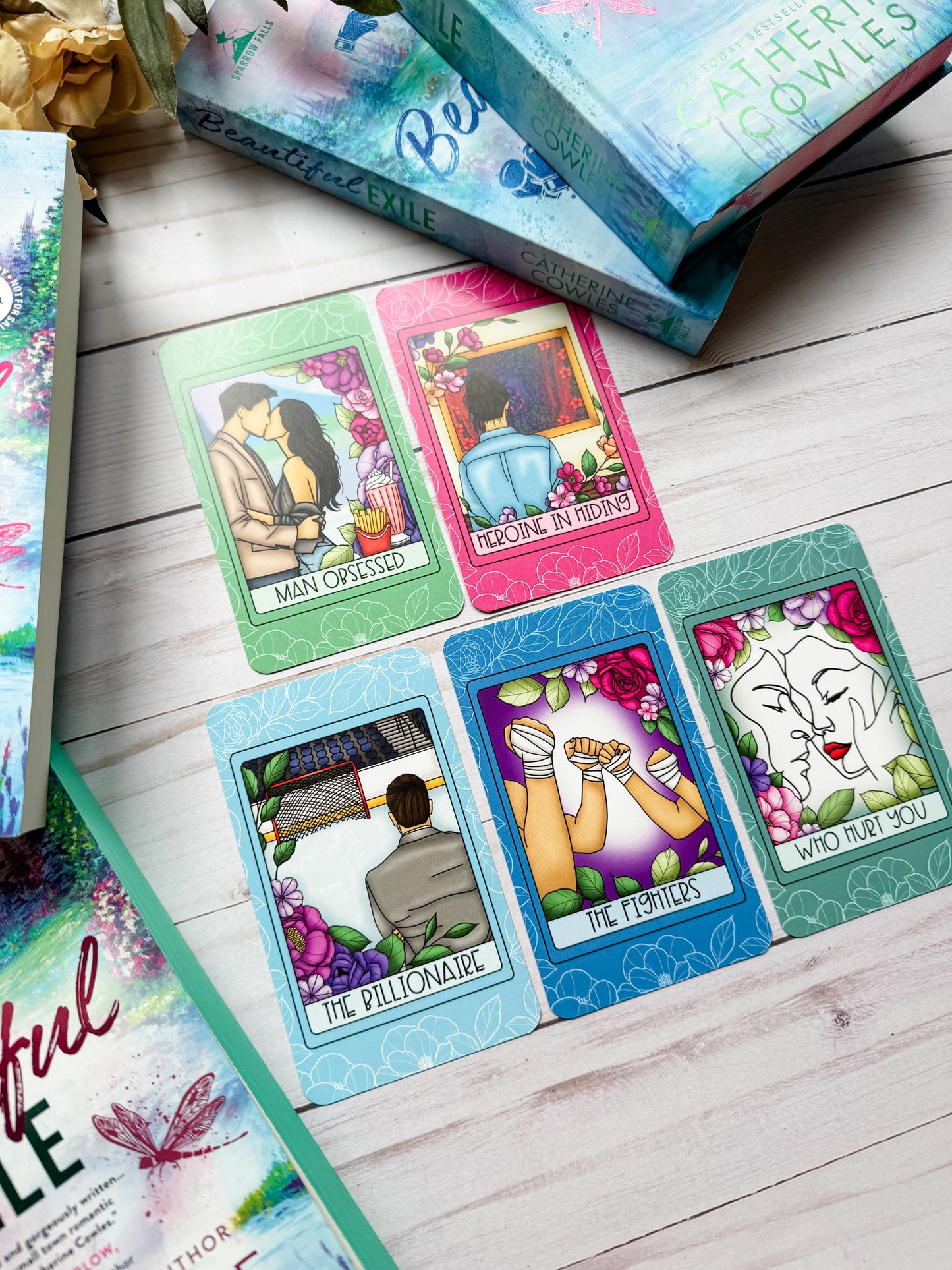 Beautiful Exile by Catherine Cowles Tarot Card Set