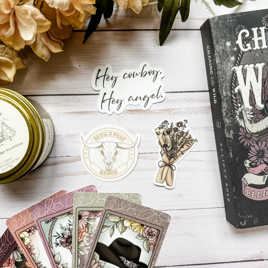 Chasing The Wild by Elliott Rose Sticker Set
