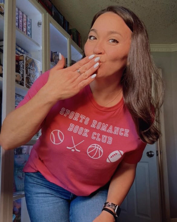 Sports Romance Book Club t-shirt