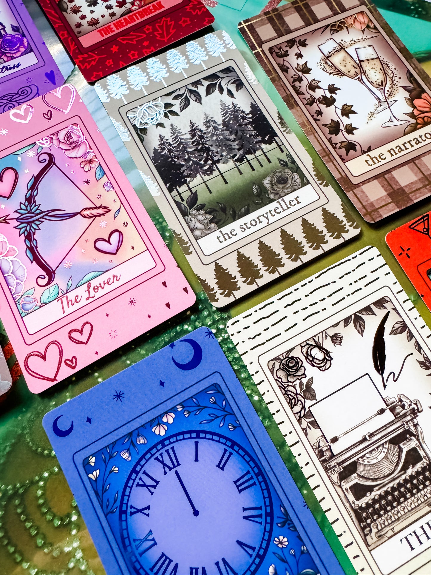 Dear Reader Foiled Tarot Set (Final Sale, One Run Only)