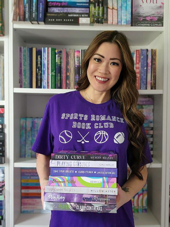 Sports Romance Book Club t-shirt