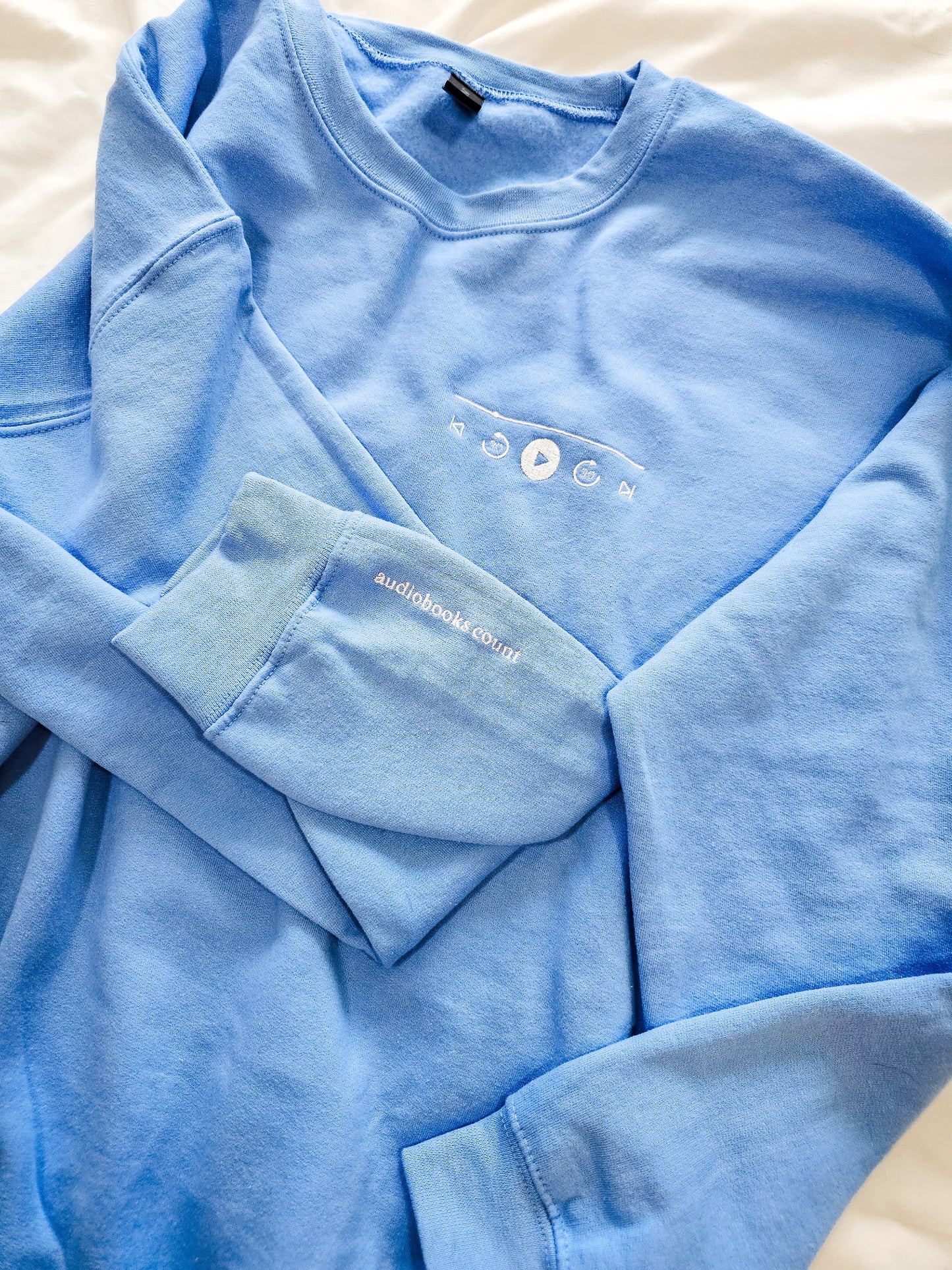 Audiobook Player Embroidered Sweatshirt