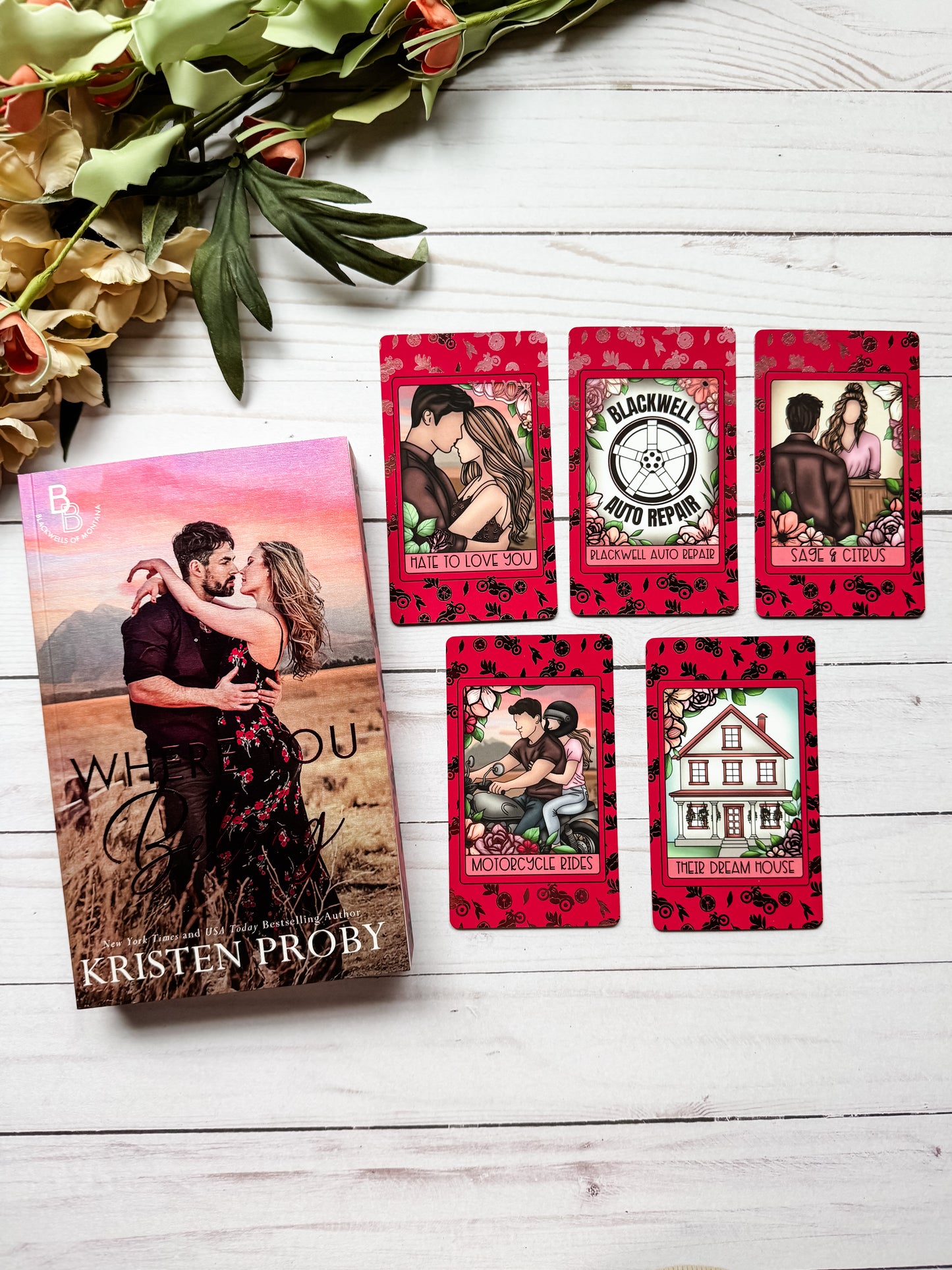 Where You Belong by Kristen Proby FOILED Tarot Set (LIMITED EDITION / ONE RUN ONLY)