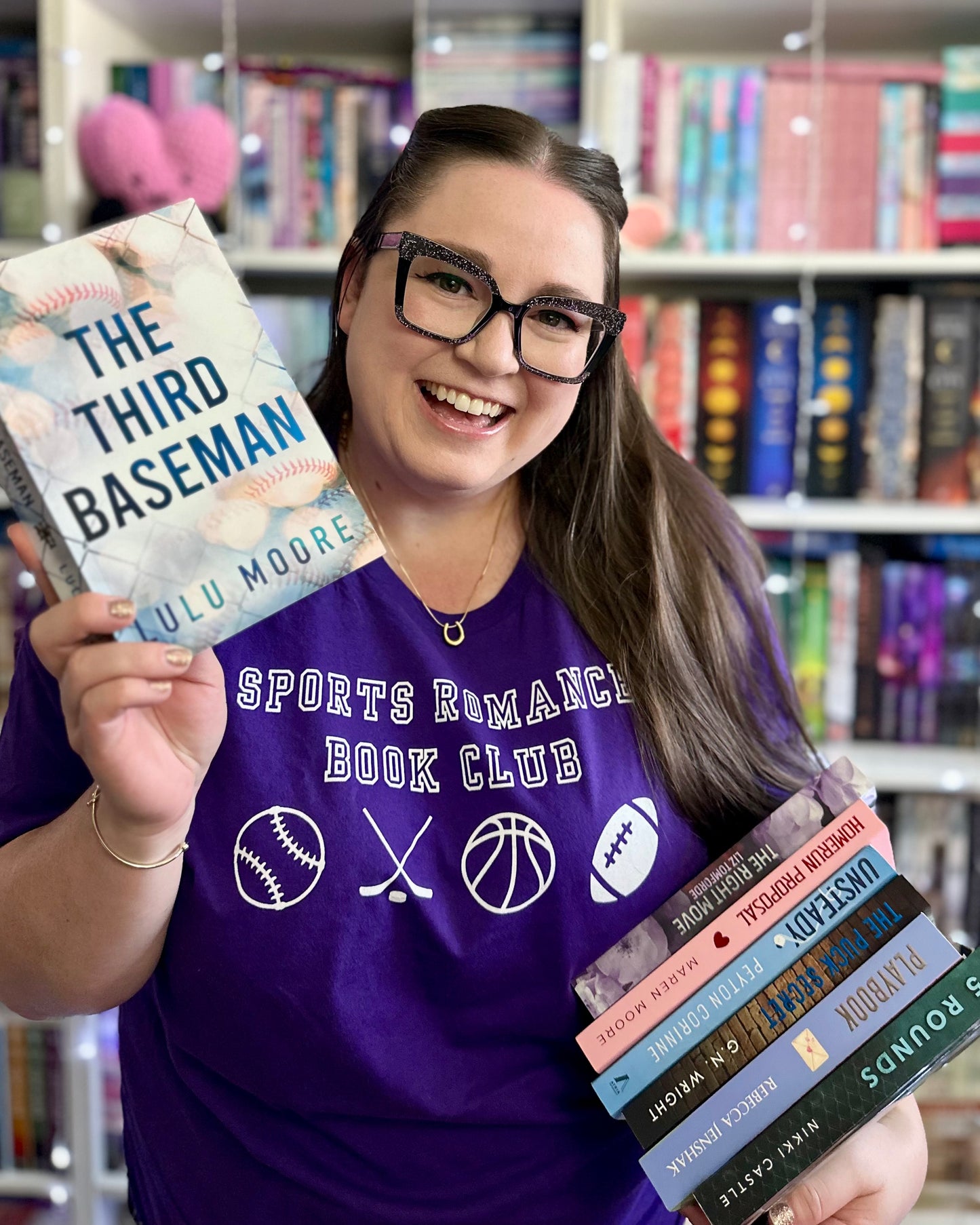 Sports Romance Book Club t-shirt