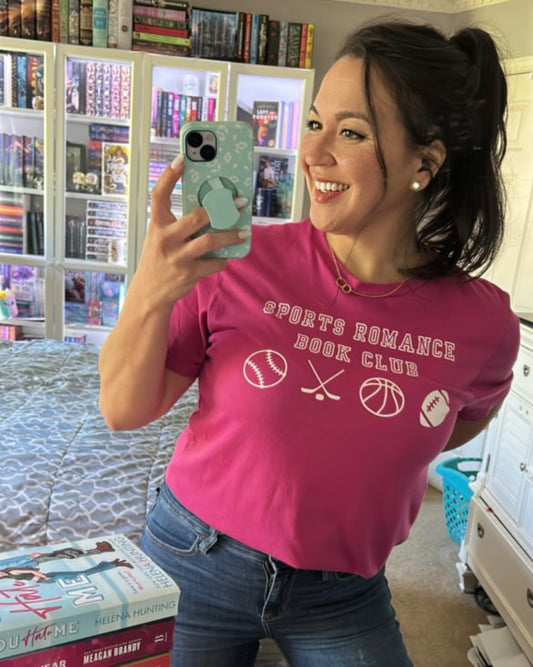 Sports Romance Book Club t-shirt