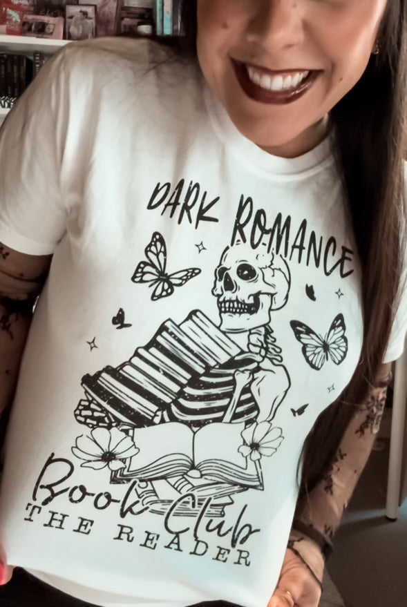Dark Romance Book Club | The Reader heavyweight t-shirt