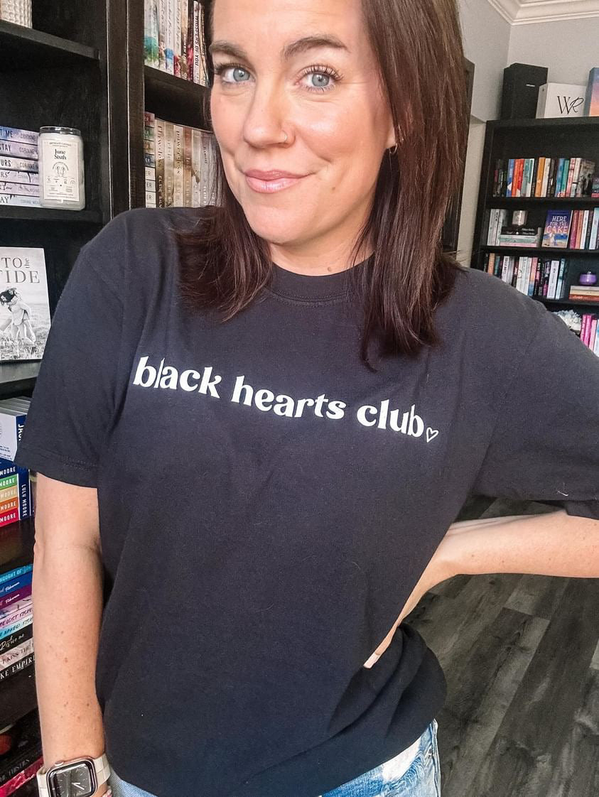 Black Hearts Club heavyweight t-shirt