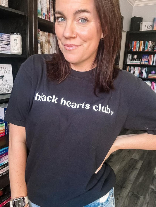 Black Hearts Club heavyweight t-shirt
