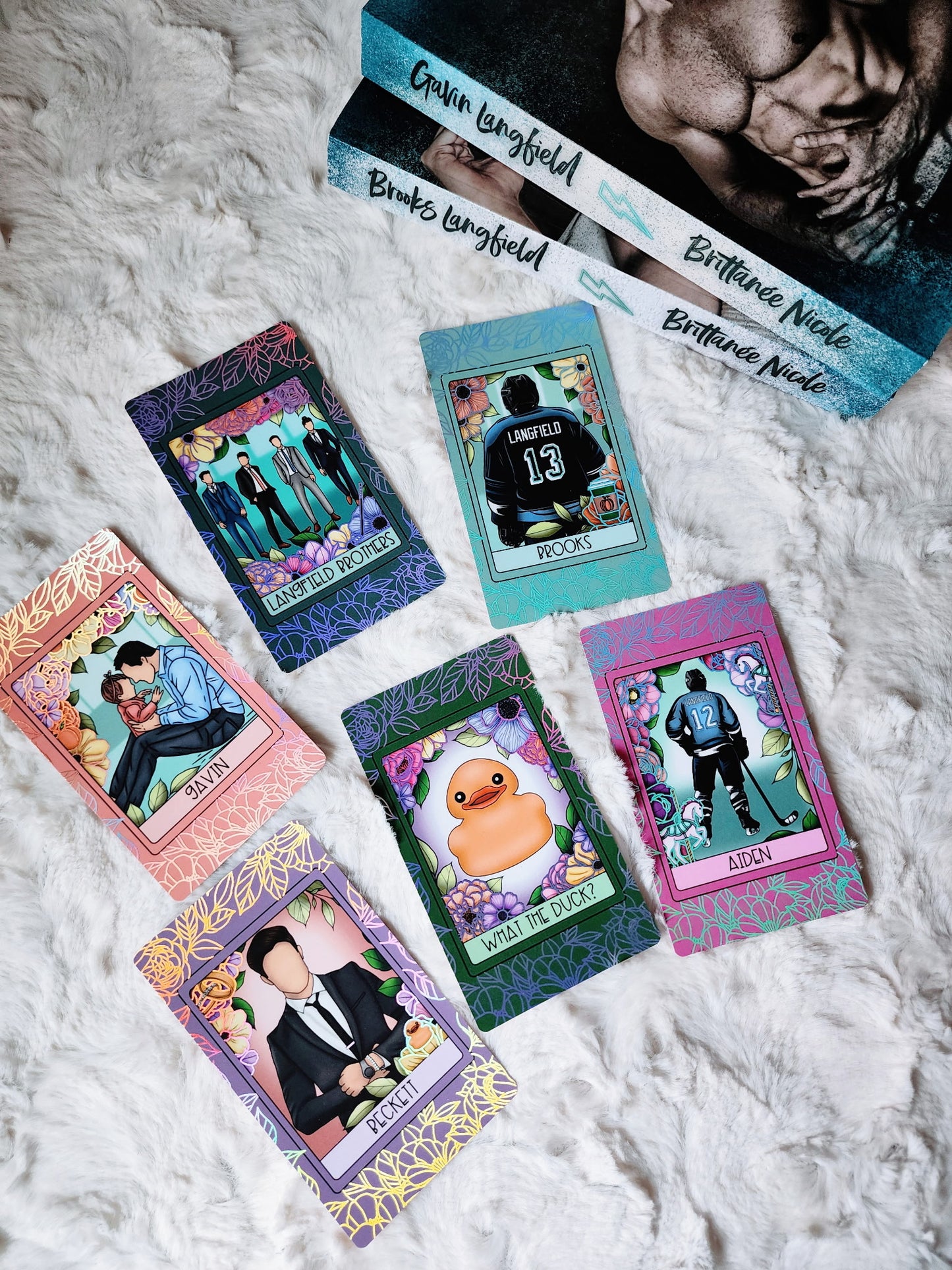 The Langfield Brothers by Brittanee Nicole FOILED Tarot Set (LIMITED EDITION / ONE RUN ONLY)