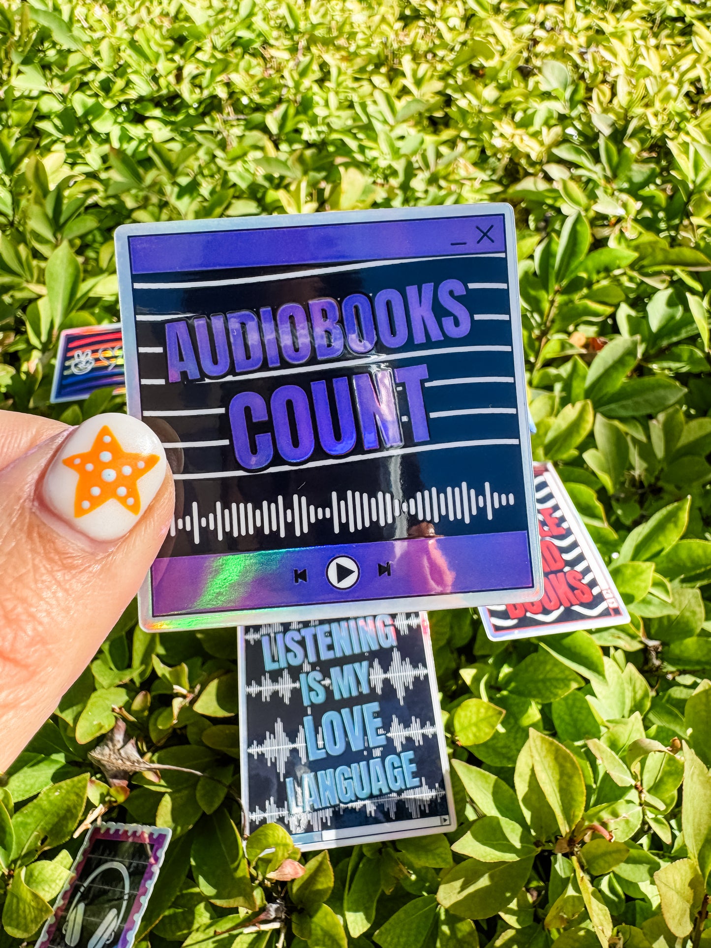 Audiobook 4.0 Sticker Pack