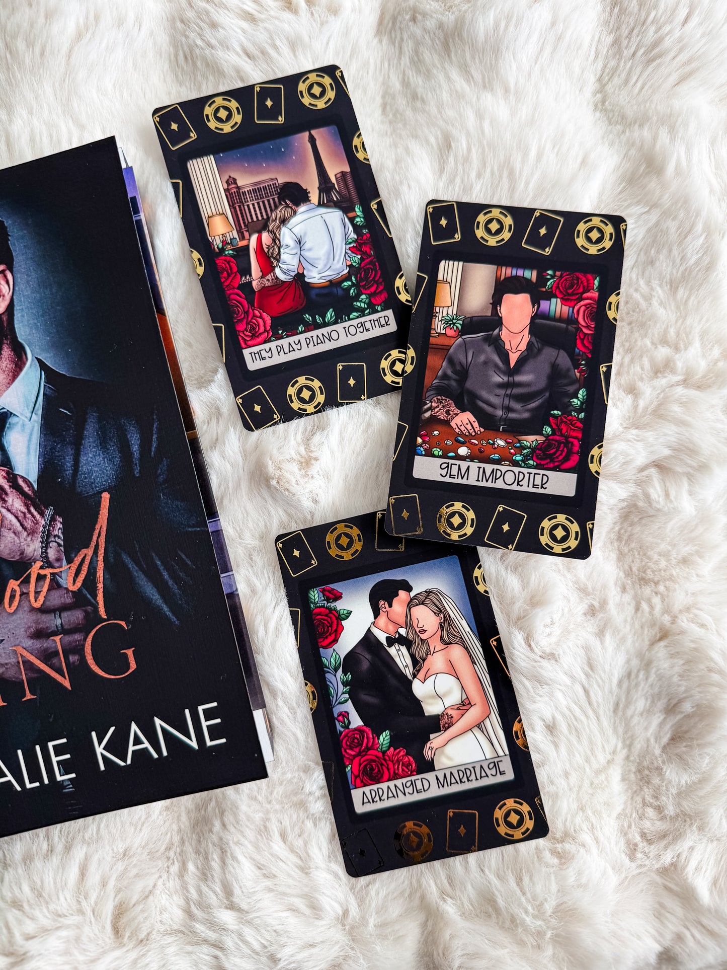 Blood King by Natalie Kane FOILED Tarot Set (LIMITED EDITION / ONE RUN ONLY)