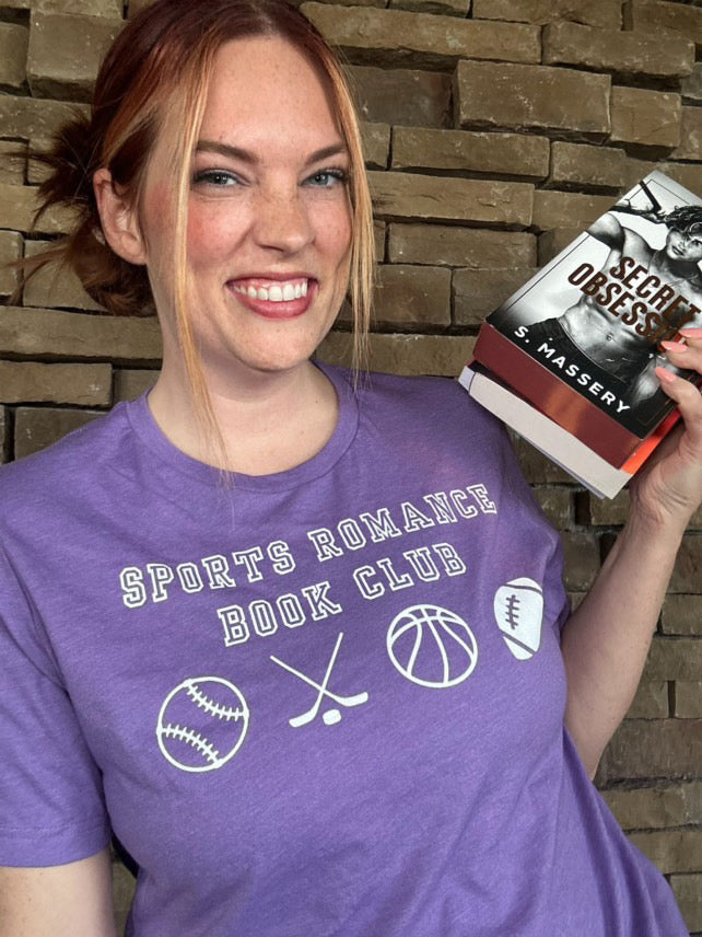 Sports Romance Book Club t-shirt