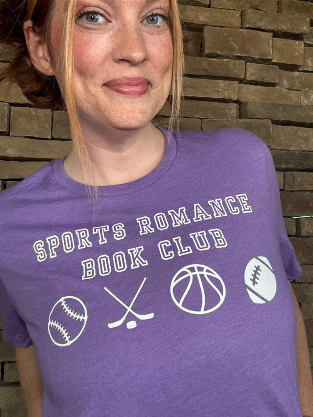 Sports Romance Book Club t-shirt