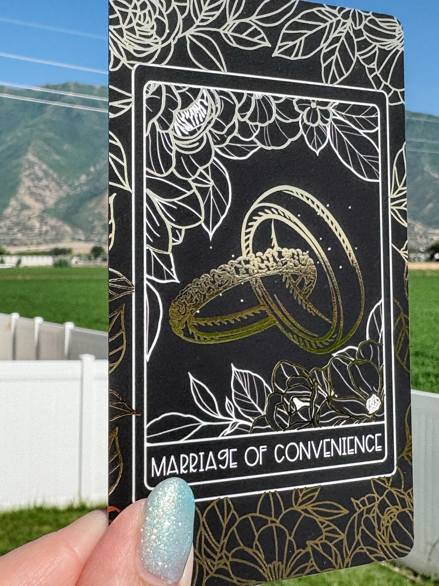 Marriage of Convenience Luxe Card