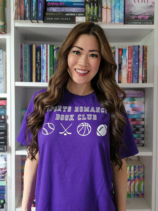 Sports Romance Book Club t-shirt