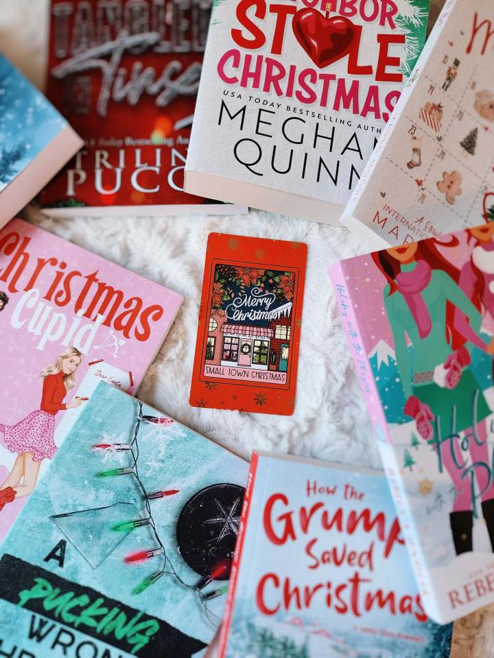 Foiled Small Town Christmas Tarot Card