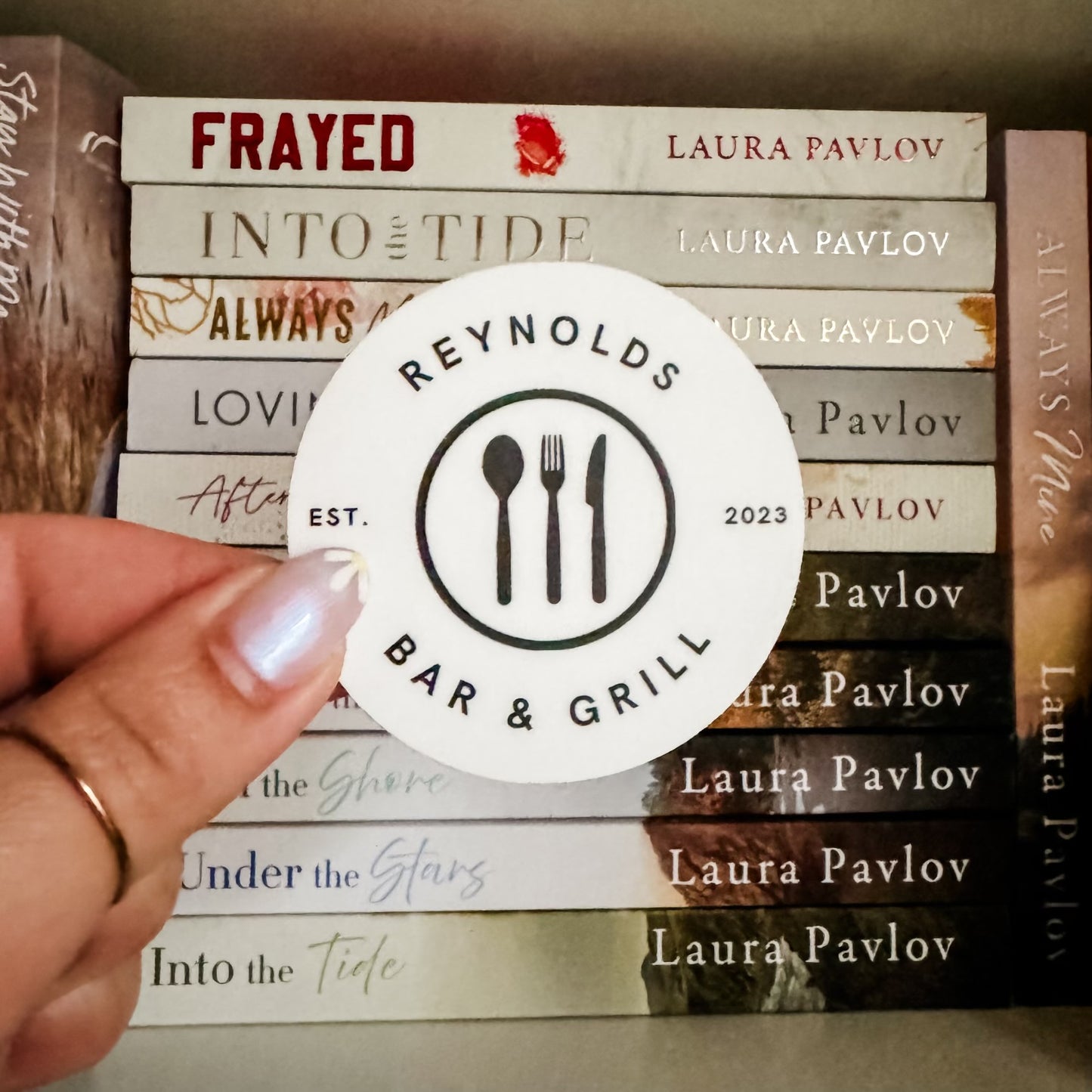 Cottonwood Cove Series by Laura Pavlov Essential Sticker Set