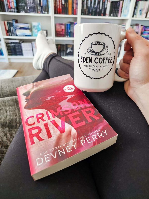 Eden Coffee Devney Perry White glossy mug