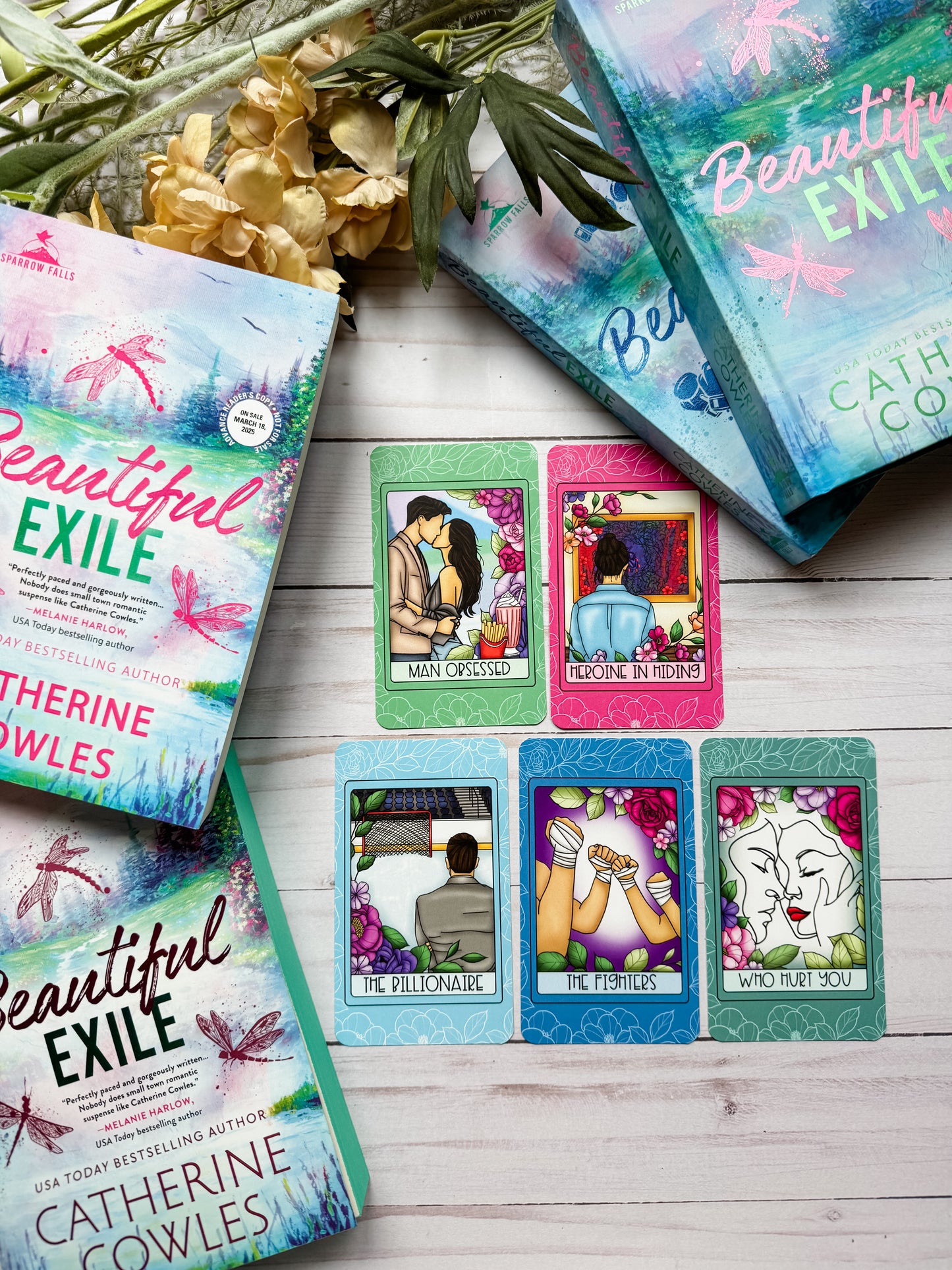 Beautiful Exile by Catherine Cowles Tarot Card Set