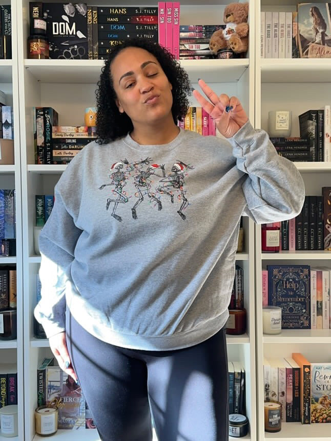 Dancing Christmas Skeletons Sweatshirt