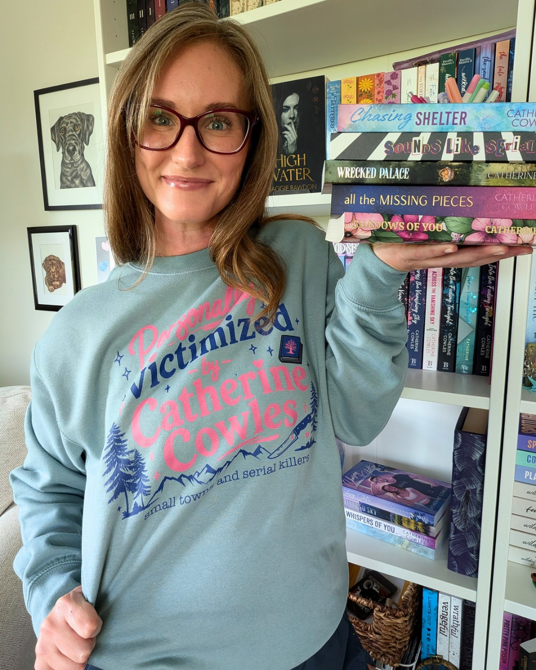 Personally Victimized by Catherine Cowles Premium Sweatshirt