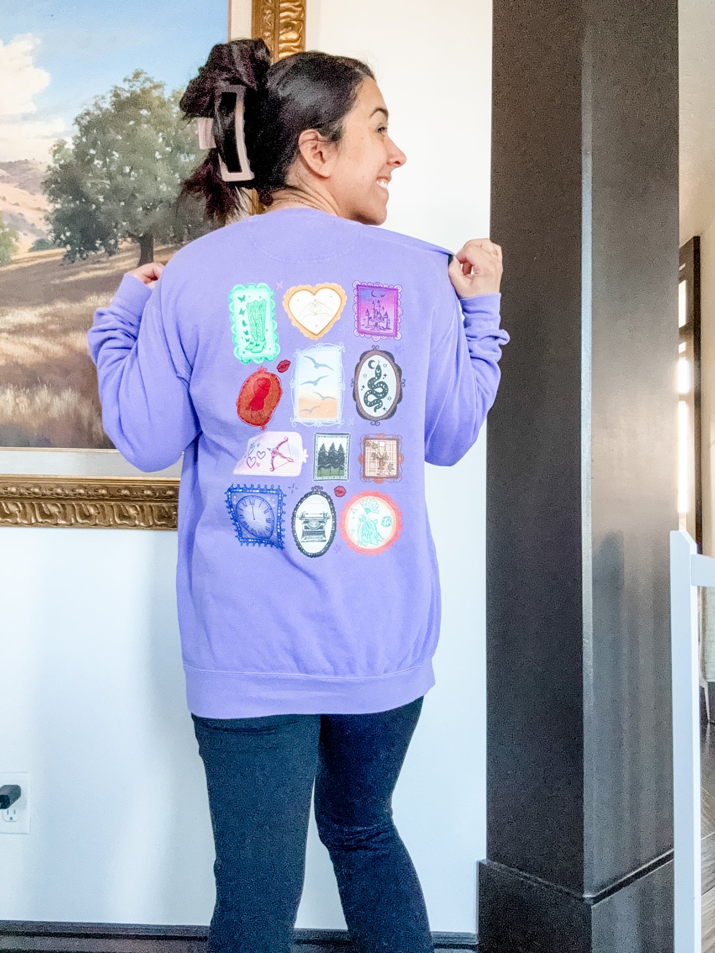 To Live for the Hope of It All garment-dyed sweatshirt