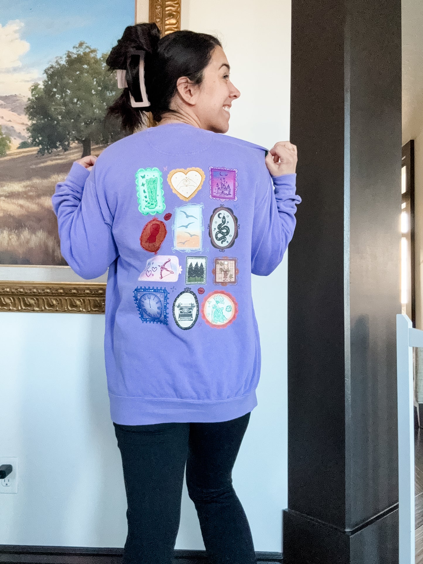 To Live for the Hope of It All garment-dyed sweatshirt