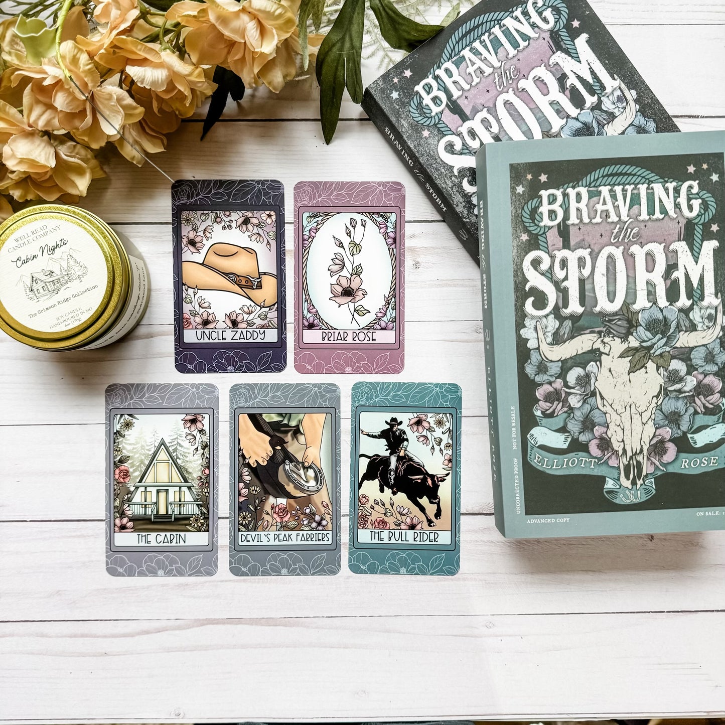 Braving The Storm by Elliott Rose Tarot Set
