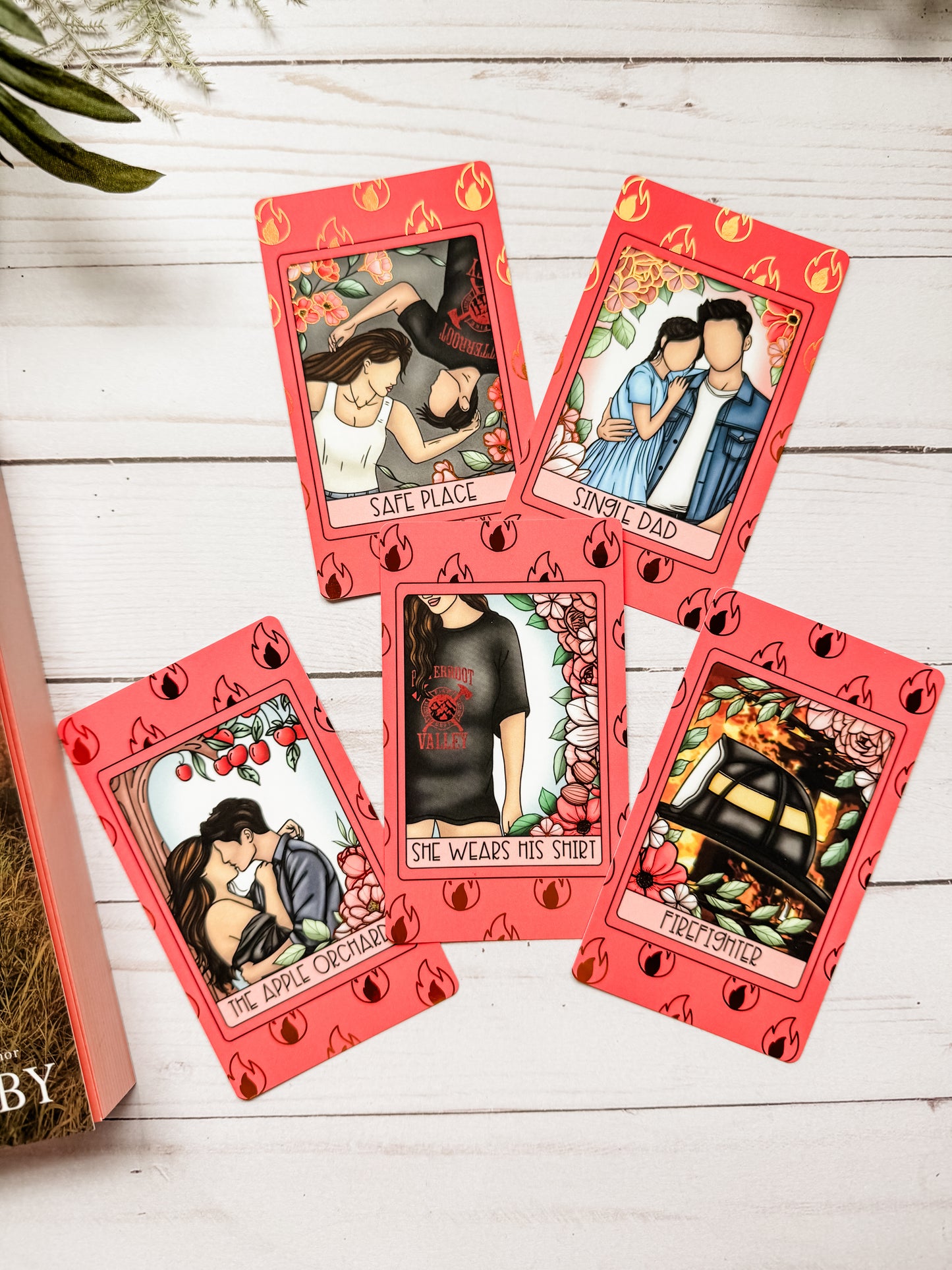 When We Burn by Kristen Proby FOILED Tarot Set (LIMITED EDITION / ONE RUN ONLY)