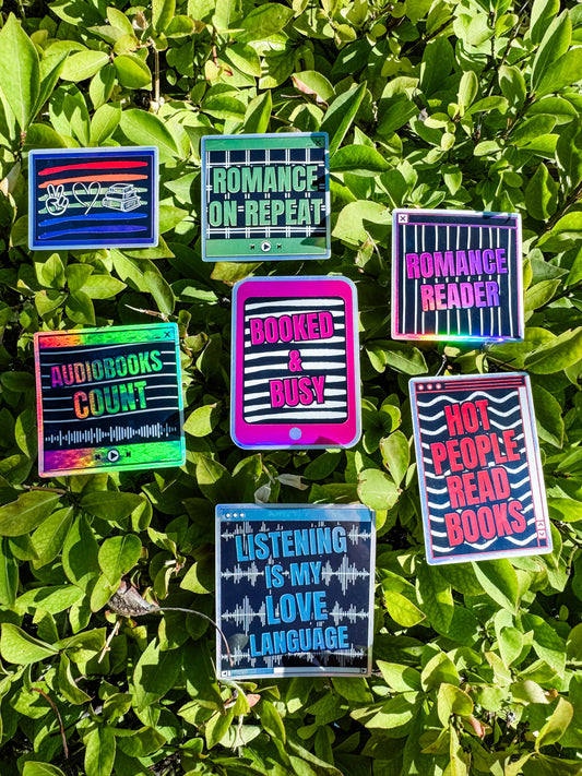 Audiobook 4.0 Sticker Pack