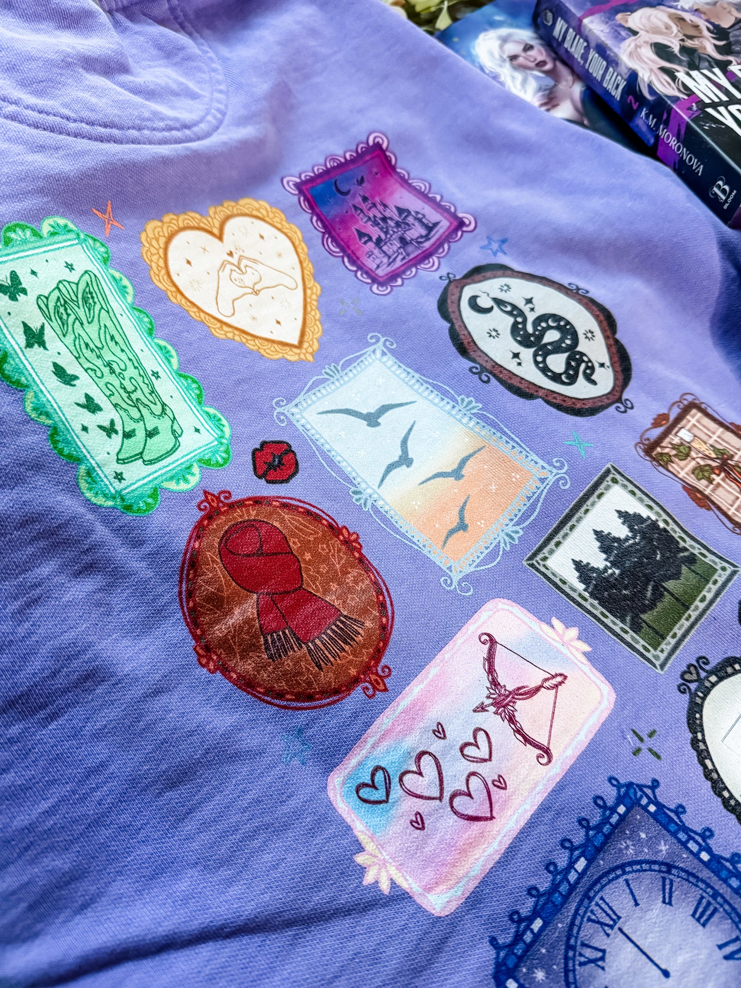 To Live for the Hope of It All garment-dyed sweatshirt