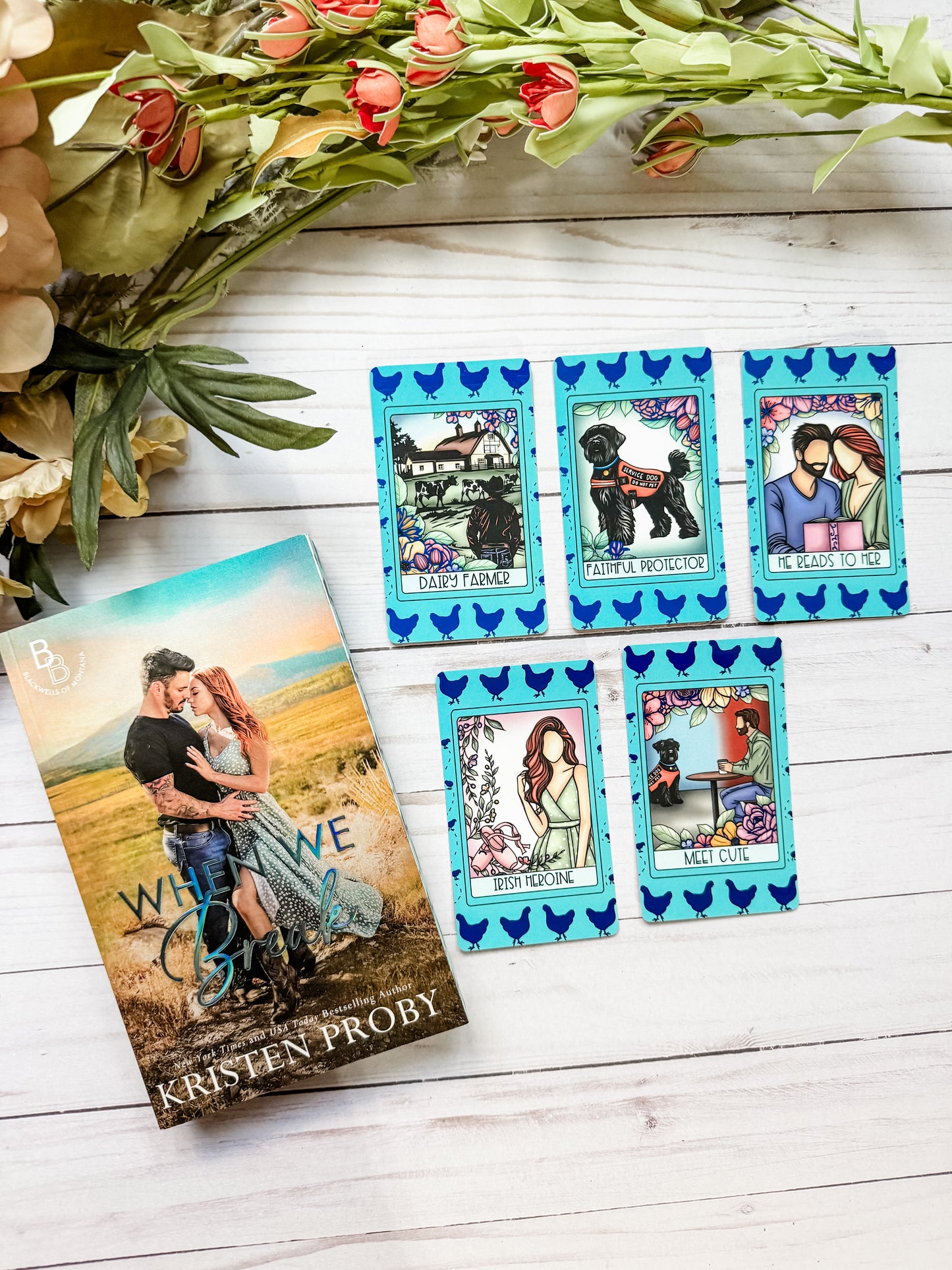 When We Break by Kristen Proby FOILED Tarot Set (LIMITED EDITION / ONE RUN ONLY)