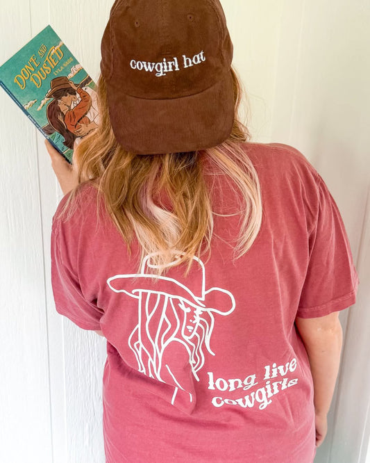 Cowgirl Hat corduroy hat